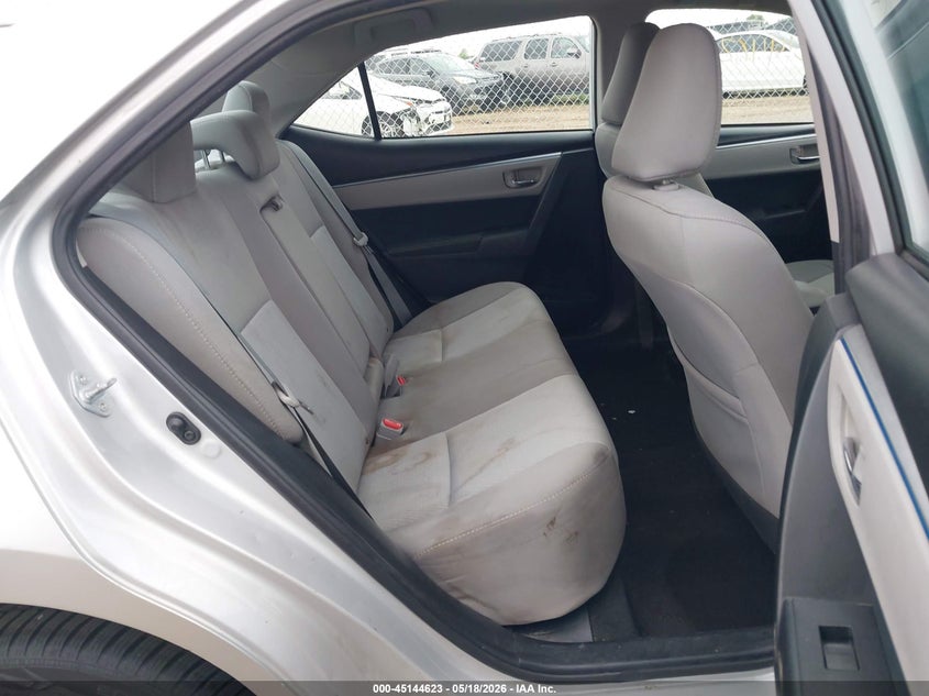2016 TOYOTA COROLLA SEDAN 1.8L I-4 DOHC, VVT, 132HP