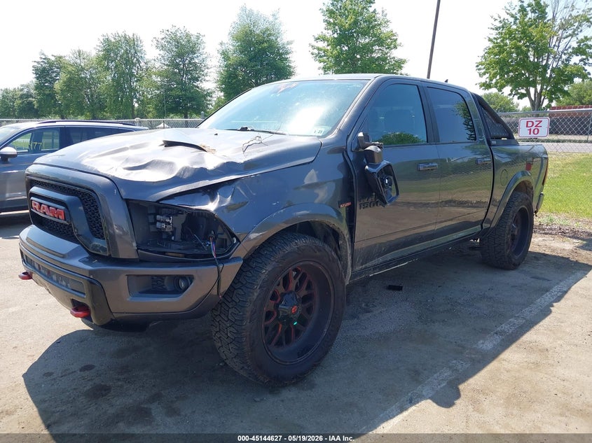 Vin: 1c6rr7yt7js121156, lot: 45642266, ram 1500 rebel  4x4 5'7 box 20182