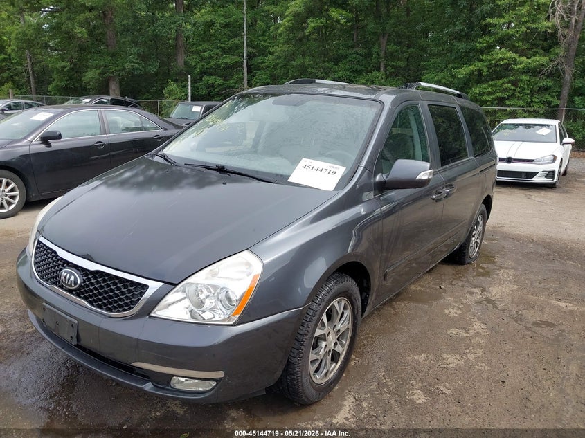 Vin: kndmg4c76e6548022, lot: 45642358, kia sedona lx 20142