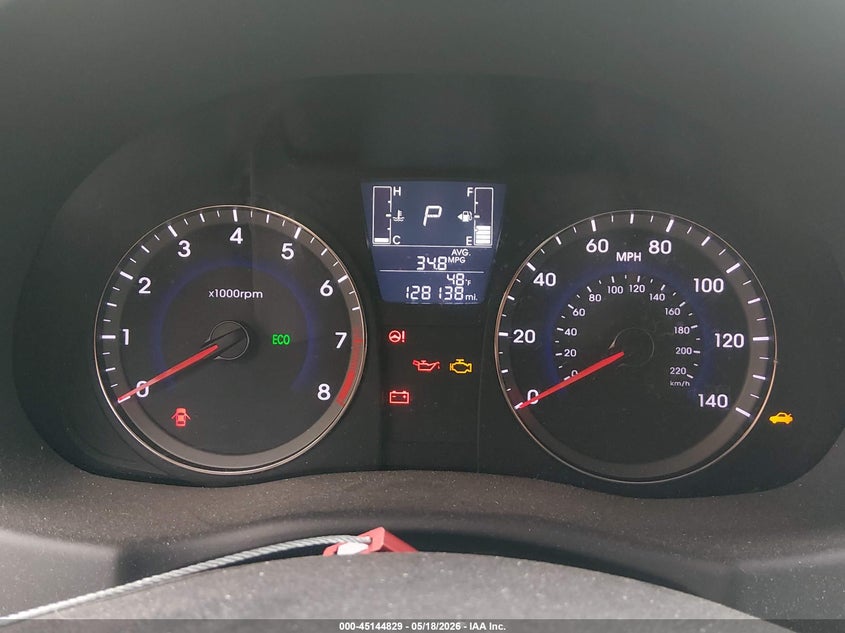 2016 HYUNDAI ACCENT SEDAN 1.6L I-4 DI, DOHC, VVT, 137HP