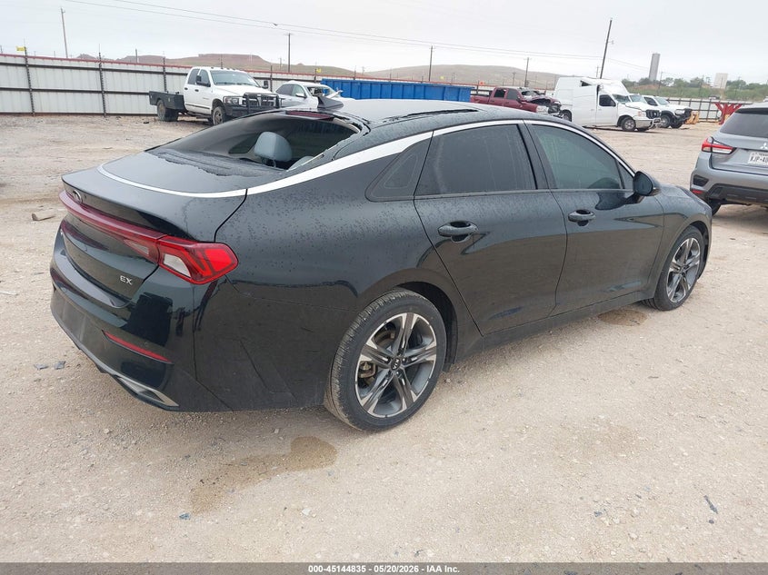 Vin: 5xxg34j23mg047752, lot: 45642474, kia k5 ex 20214