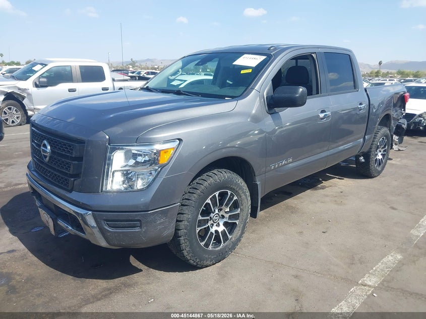 Vin: 1n6aa1ec3mn531113, lot: 45642506, nissan titan sv 4x4 20212