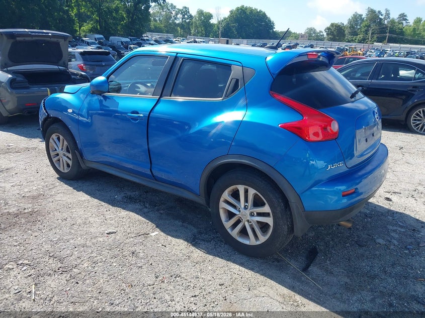 Vin: jn8af5mr7ct105862, lot: 45642576, nissan juke sv 20123