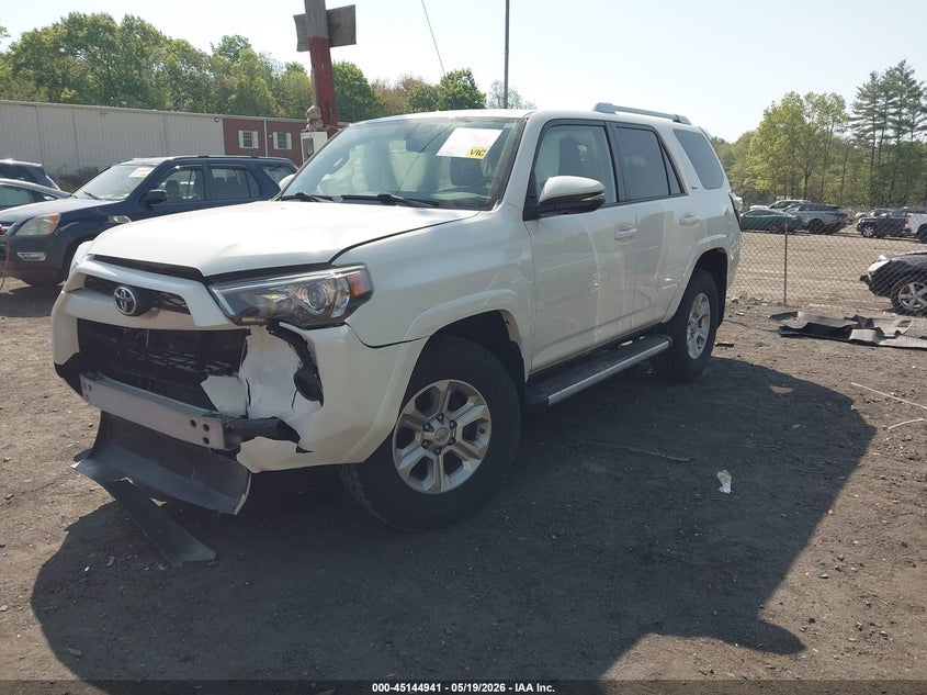 Vin: jtebu5jr2g5345966, lot: 45642580, toyota 4runner sr5 premium 20162