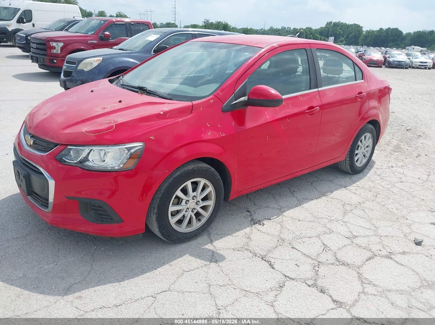 Vin: 1g1jd5sh3h4110739, lot: 45642634, chevrolet sonic lt auto 20172