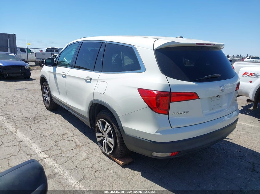 Vin: 5fnyf5h30jb031152, lot: 45642689, honda pilot ex 20183