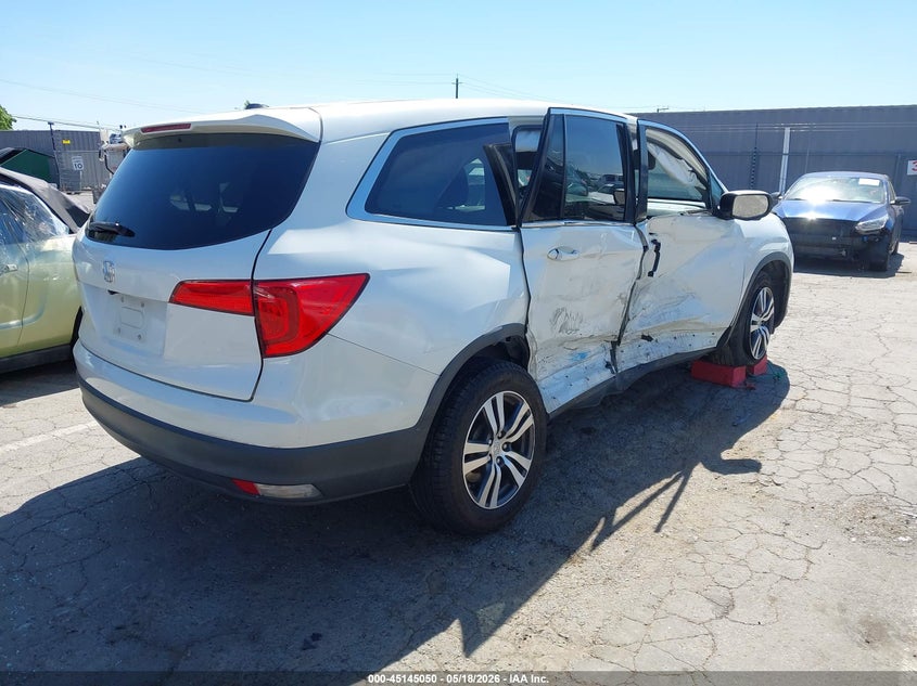 Vin: 5fnyf5h30jb031152, lot: 45642689, honda pilot ex 20184