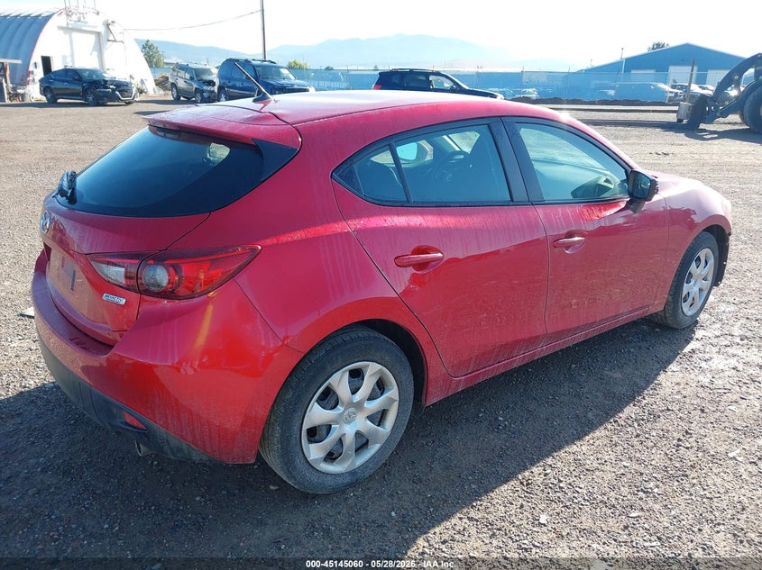 Vin: 3mzbm1j71gm327882, lot: 45642699, mazda mazda3 i sport 20164