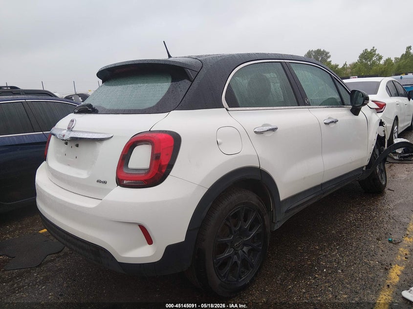 Vin: zfbnfya18kp837179, lot: 45642730, fiat 500x 120th anniversary edition awd 20194