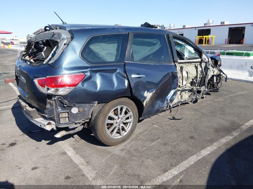 Vin: 5n1ar2mnxfc607974, lot: 45642764, nissan pathfinder s 20154