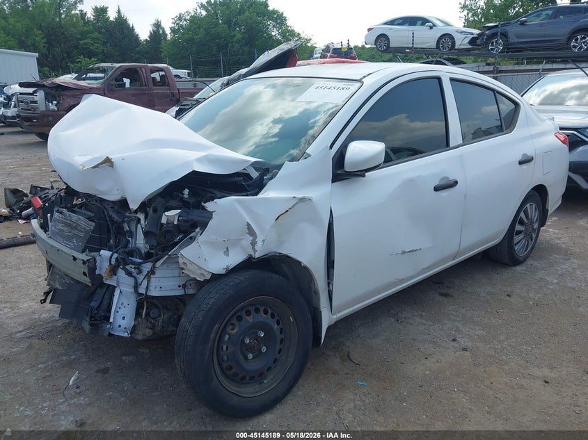 Vin: 3n1cn7ap0jl867280, lot: 45642829, nissan versa 1.6 s+ 20182