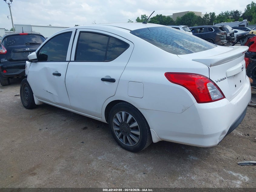 Vin: 3n1cn7ap0jl867280, lot: 45642829, nissan versa 1.6 s+ 20183