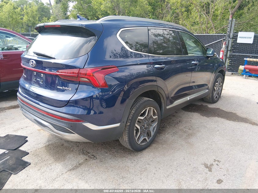 2023 HYUNDAI SANTA FE HYBRID auction photo 4