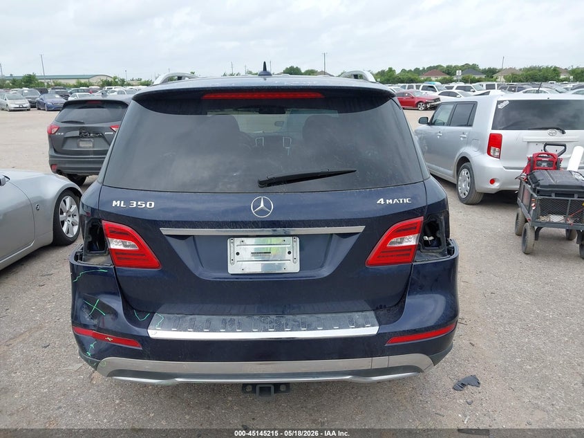 2013 Mercedes-Benz Ml 350 4Matic VIN: 4JGDA5HB1DA116420 Lot: 45145215