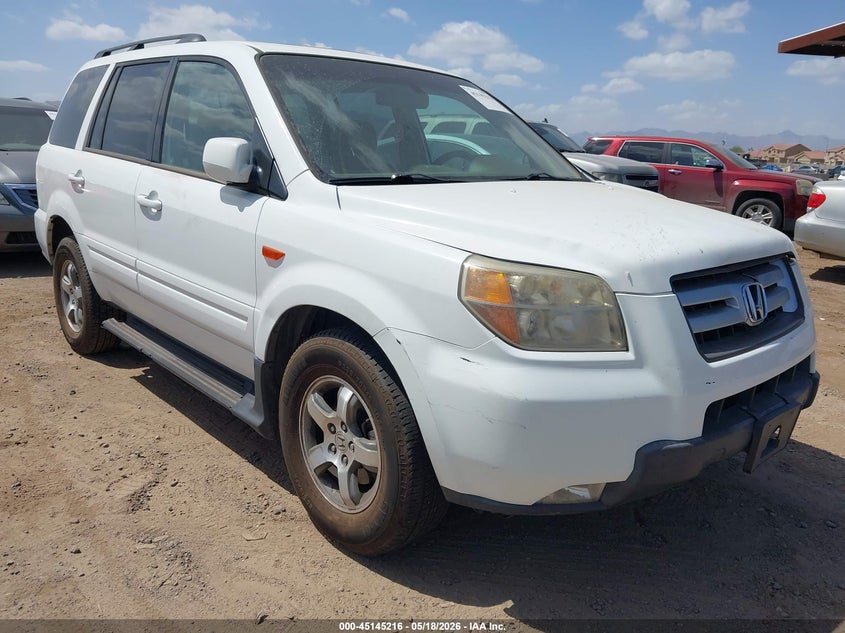 2008 HONDA PILOT VIN 5FNYF18568B037445 nuotrauka 6