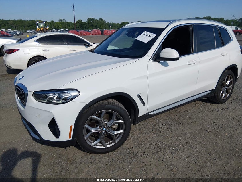 Vin: 5ux43dp03p9r46068, lot: 45642906, bmw x3 sdrive30i 20232