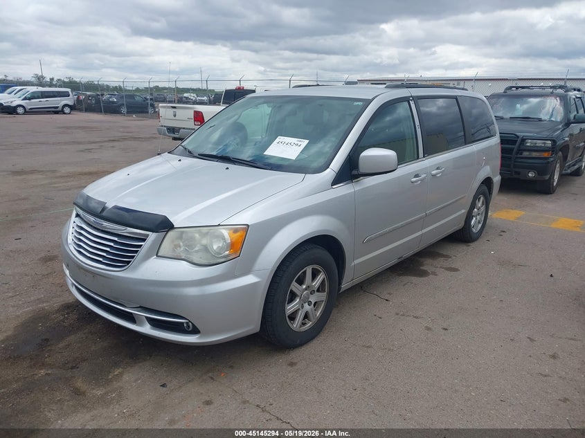 Vin: 2c4rc1bg1cr213600, lot: 45642934, chrysler town & country touring 20122