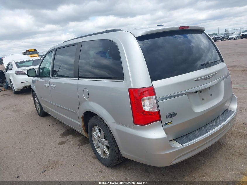 Vin: 2c4rc1bg1cr213600, lot: 45642934, chrysler town & country touring 20123