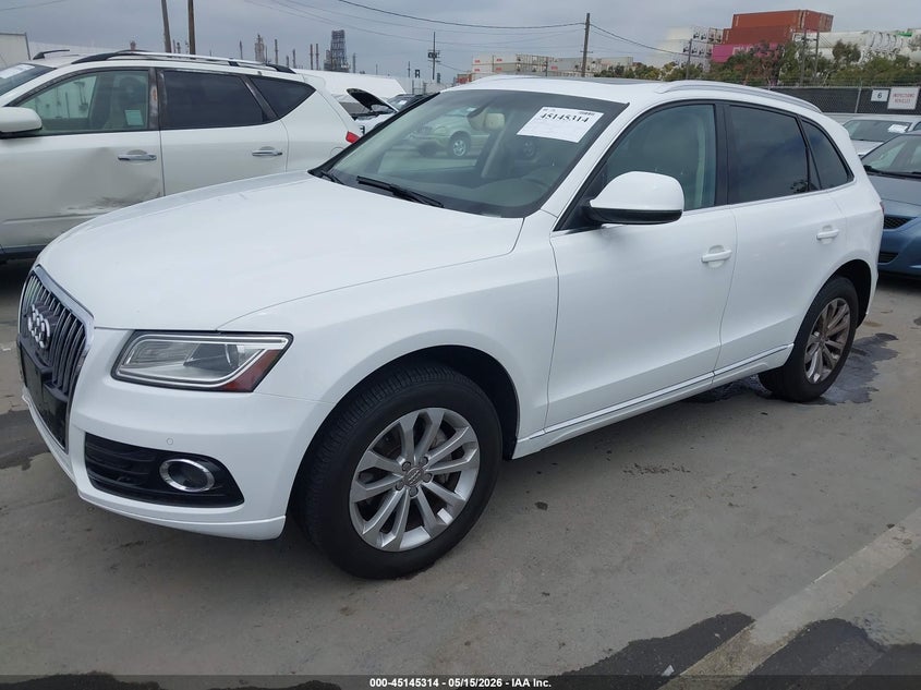 Vin: wa1lfafp4ea064740, lot: 45642953, audi q5 2.0t premium 20142