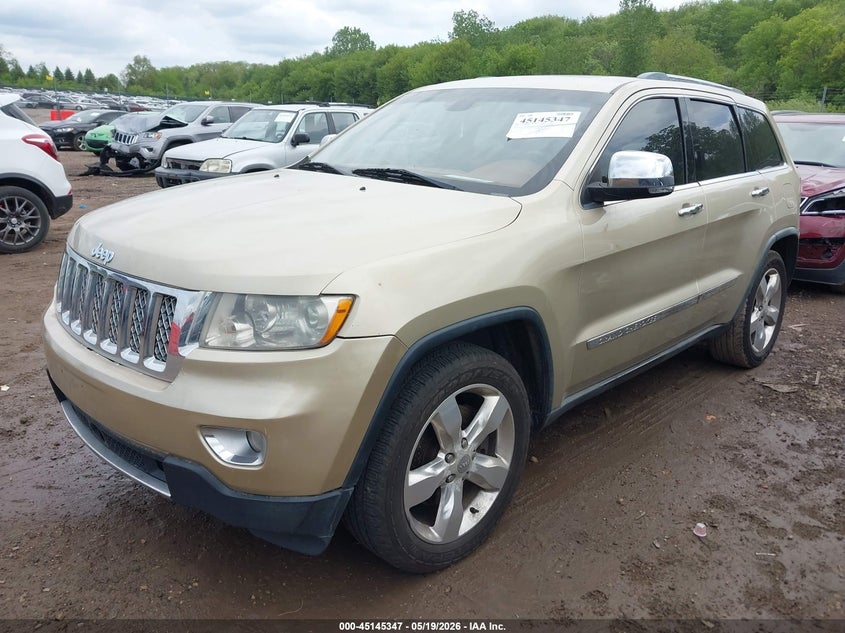 Vin: 1j4rr6gt5bc737691, lot: 45642986, jeep grand cherokee overland 20112