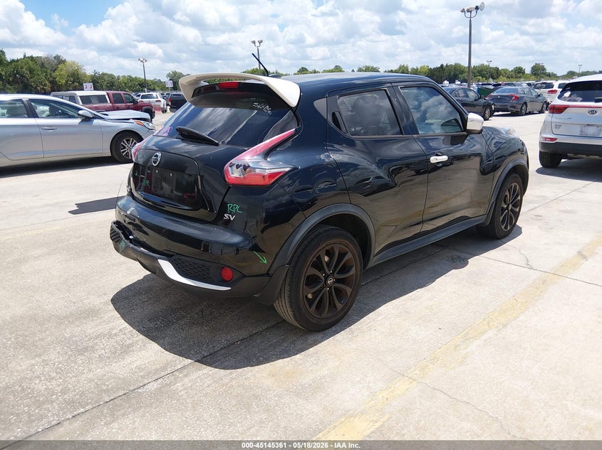 Vin: jn8af5mrxht703015, lot: 45643000, nissan juke sv 20174