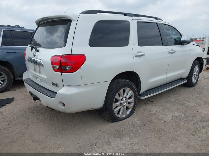 Vin: 5tdyy5g18bs036462, lot: 45643068, toyota sequoia platinum 5.7l v8 20114
