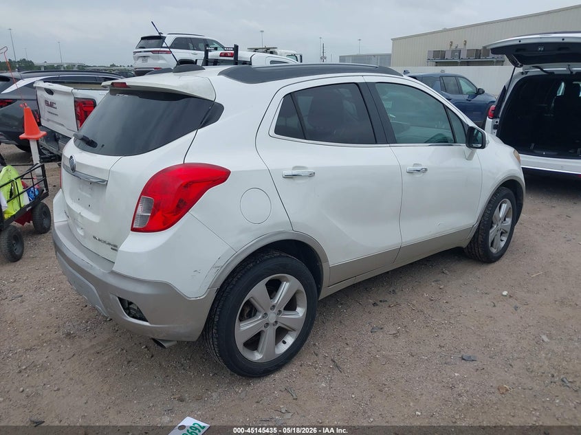 Vin: kl4cjesbxfb117789, lot: 45643074, buick encore 20154