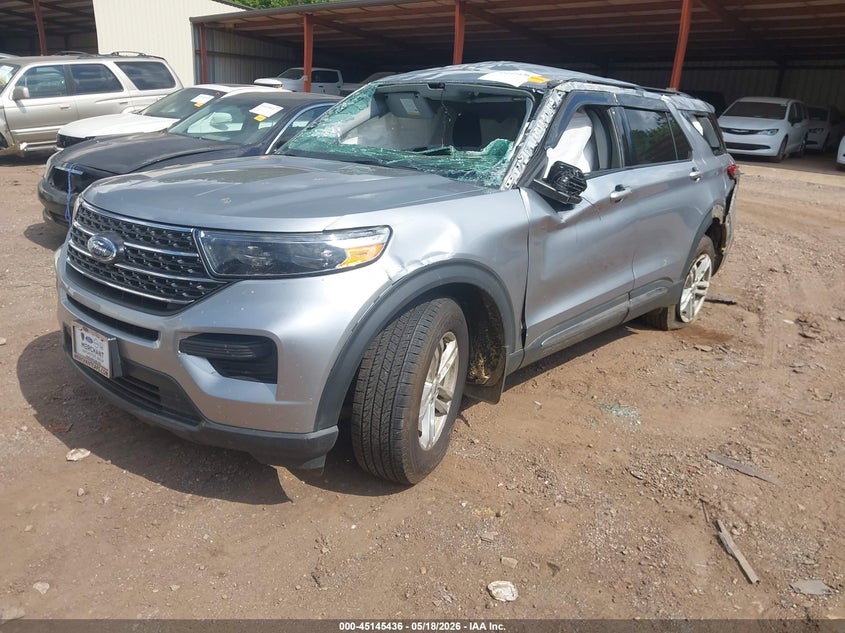 Vin: 1fmsk7dh6ngb67615, lot: 45643075, ford explorer xlt 20222