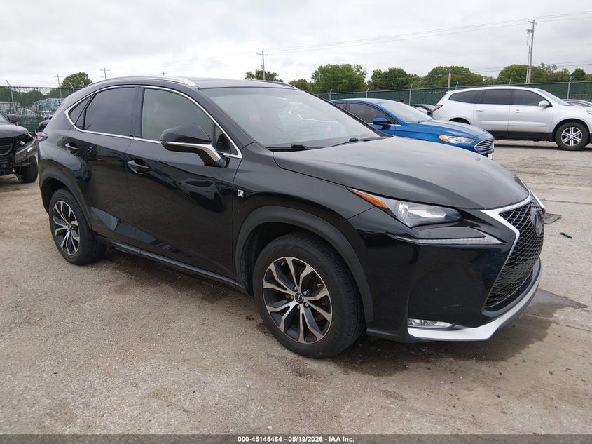 Vin: jtjbarbz9f2029111, lot: 45643103, lexus nx 200t f sport 20151