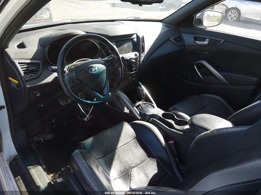 2016 Hyundai Veloster Turbo VIN: KMHTC6AE2GU249139 Lot: 45145490