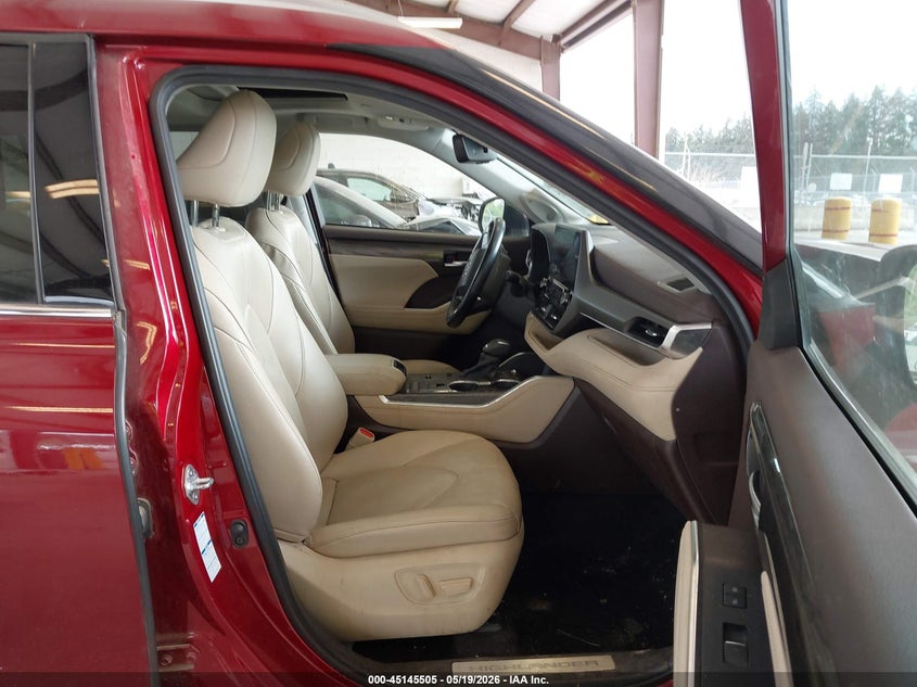 2021 TOYOTA HIGHLANDER 2.5L I-4 DI, DOHC, V(VIN: 5TDDBRCH7MS519504