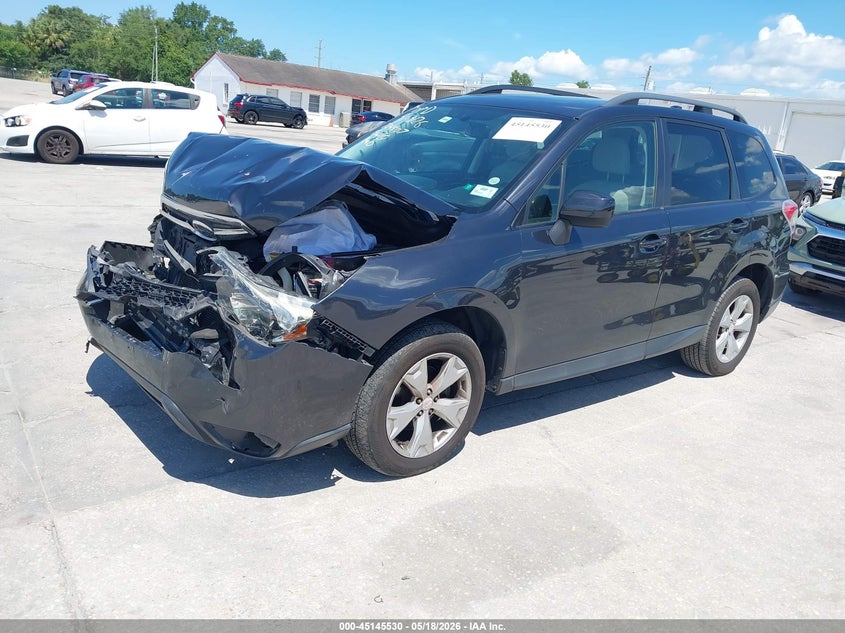 Vin: jf2sjadc6gh423646, lot: 45643169, subaru forester 2.5i premium 20162