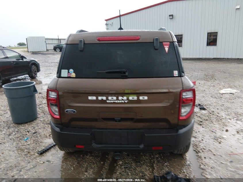 2022 Ford Bronco Sport Big Bend VIN: 3FMCR9B65NRE02642 Lot: 45145535