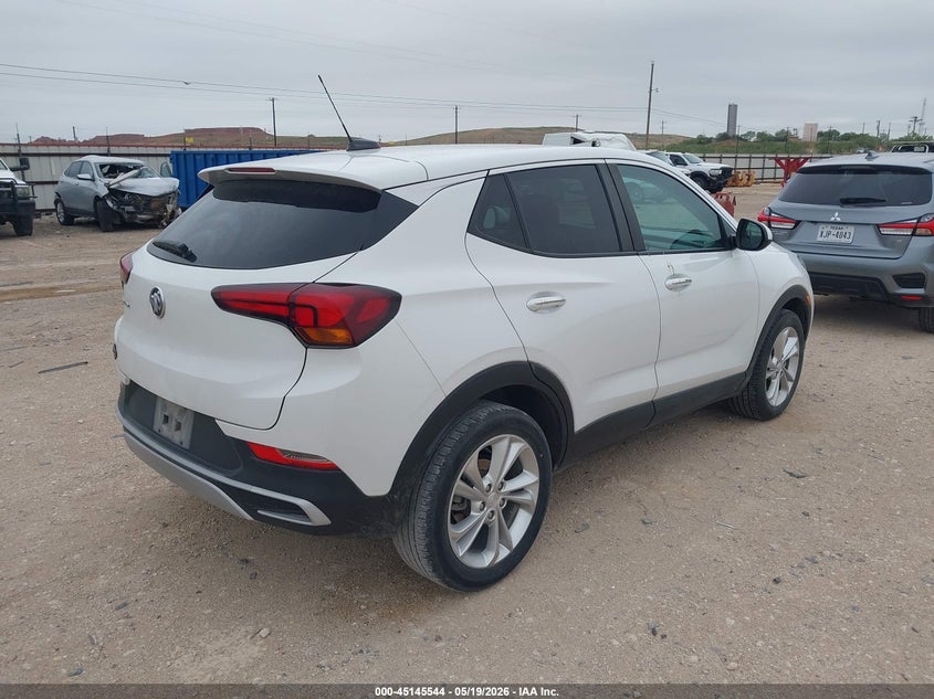 Vin: kl4mmbs28nb010040, lot: 45643183, buick encore gx fwd preferred 20224