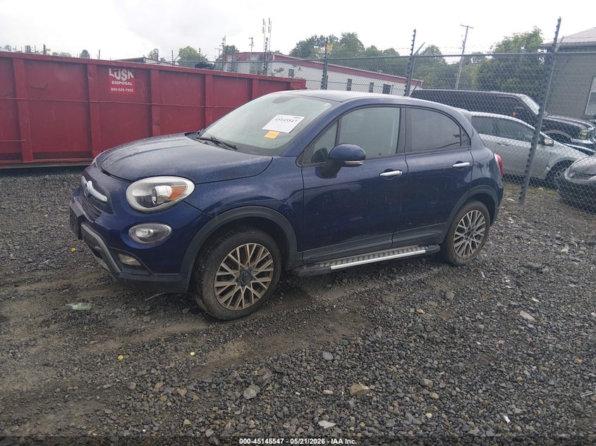 Vin: zfbcfyct9gp381965, lot: 45643186, fiat 500x trekking 20162