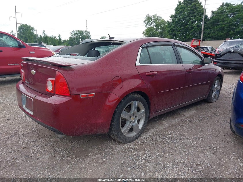2011 CHEVROLET MALIBU SEDAN 3.6L V-6 DOHC, VVT, 252HP