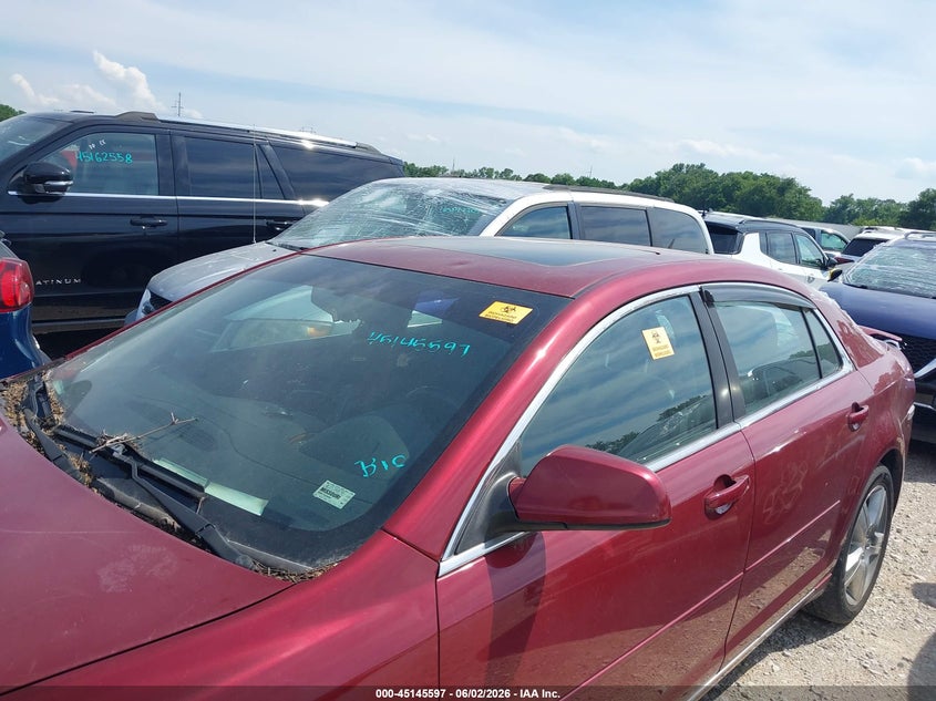 2011 CHEVROLET MALIBU SEDAN 3.6L V-6 DOHC, VVT, 252HP