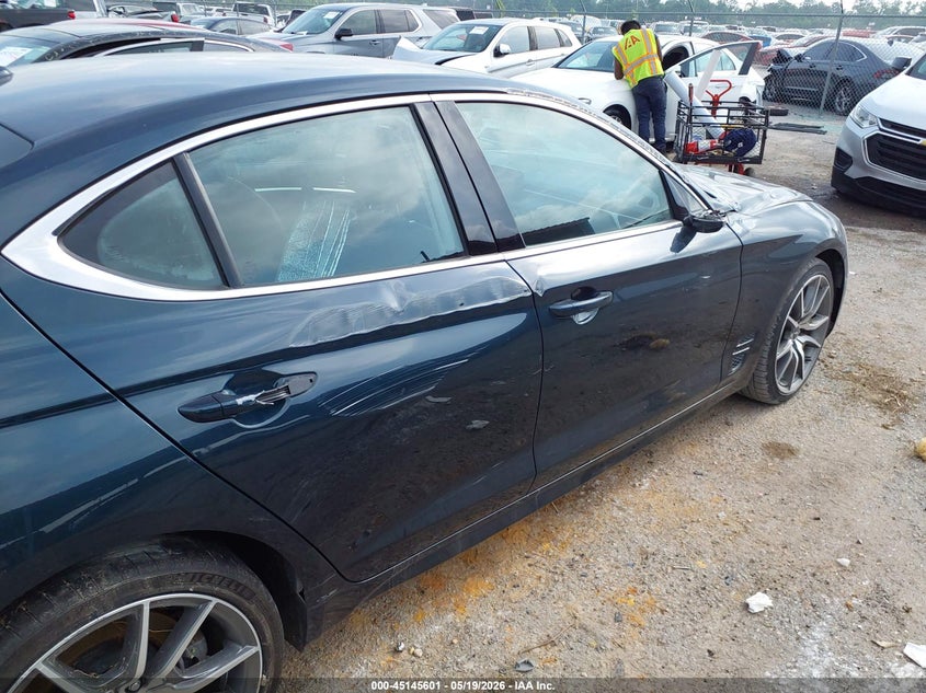 2022 Genesis G70 3.3T Rwd VIN: KMTG54TE9NU094413 Lot: 45145601