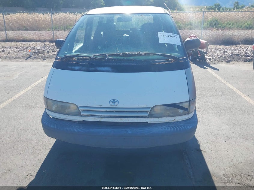 1992 Toyota Previa Dlx VIN: JT3AC21S6N1006883 Lot: 45145651