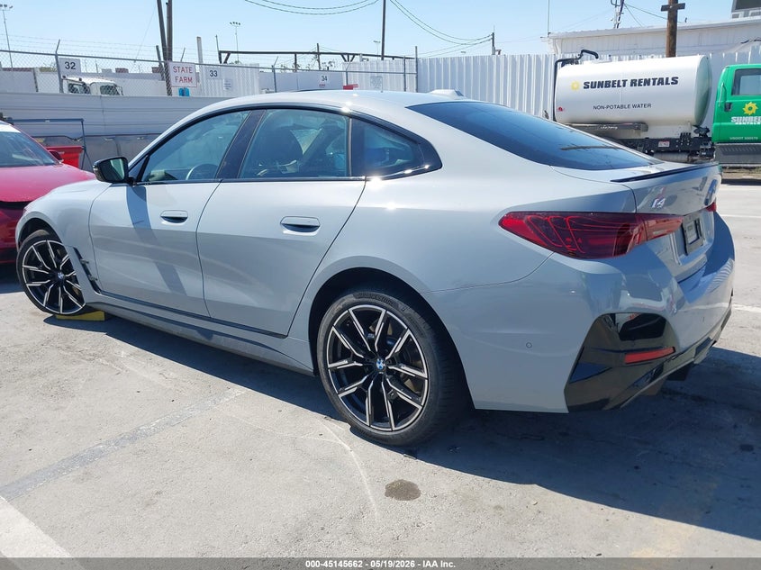 Vin: wby23hd01sfv68040, lot: 45643301, bmw i4 gran coupe edrive40 20253