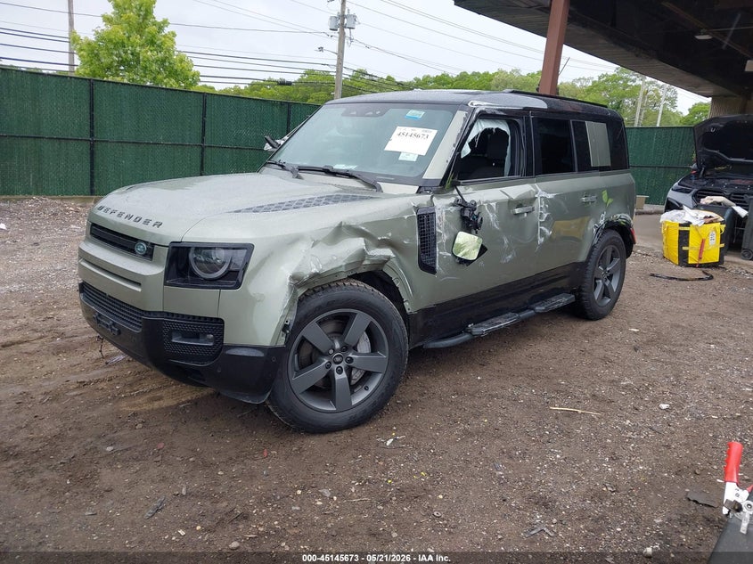 Vin: sale27eu9s2403088, lot: 45643312, land rover defender 110 p400 x-dynamic se 20252
