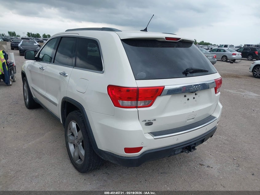 Vin: 1c4rjfcg7cc134006, lot: 45643361, jeep grand cherokee overland 20123