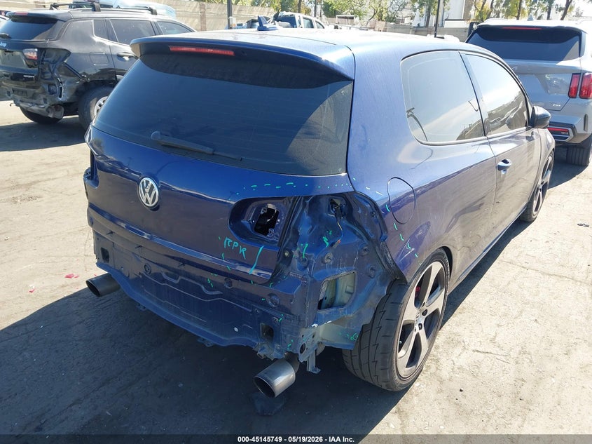 2011 Volkswagen Gti 2-Door VIN: WVWED7AJXBW112878 Lot: 45145749