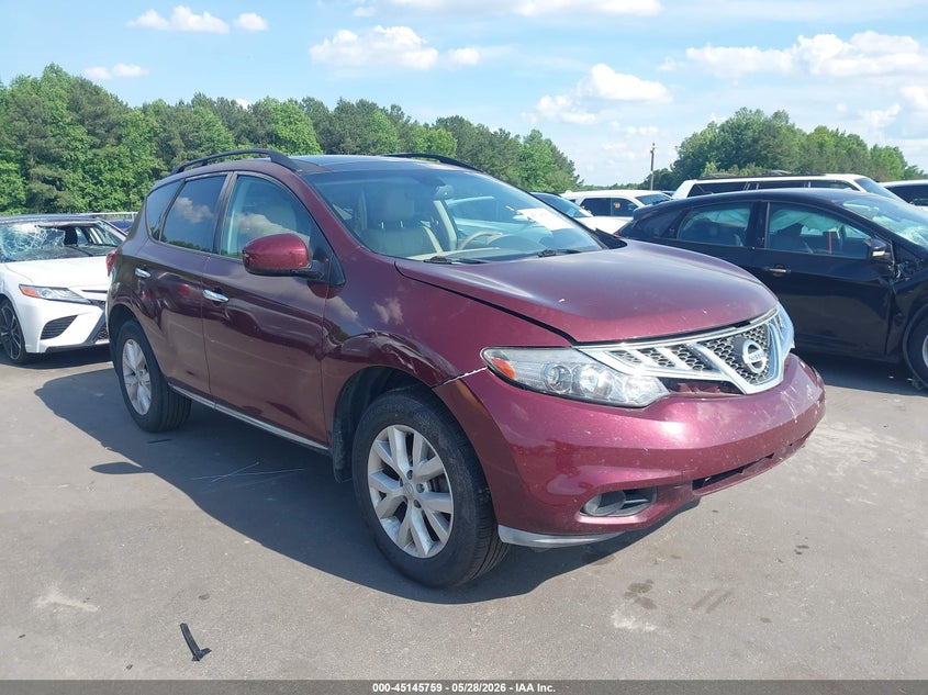 Vin: jn8az1mu8cw101824, lot: 45643398, nissan murano sl 2012 img_1