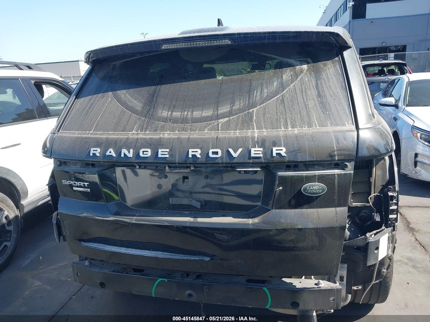 2016 Land Rover Range Rover Sport 3.0L V6 Supercharged Hse VIN: SALWR2VF7GA631219 Lot: 45145847