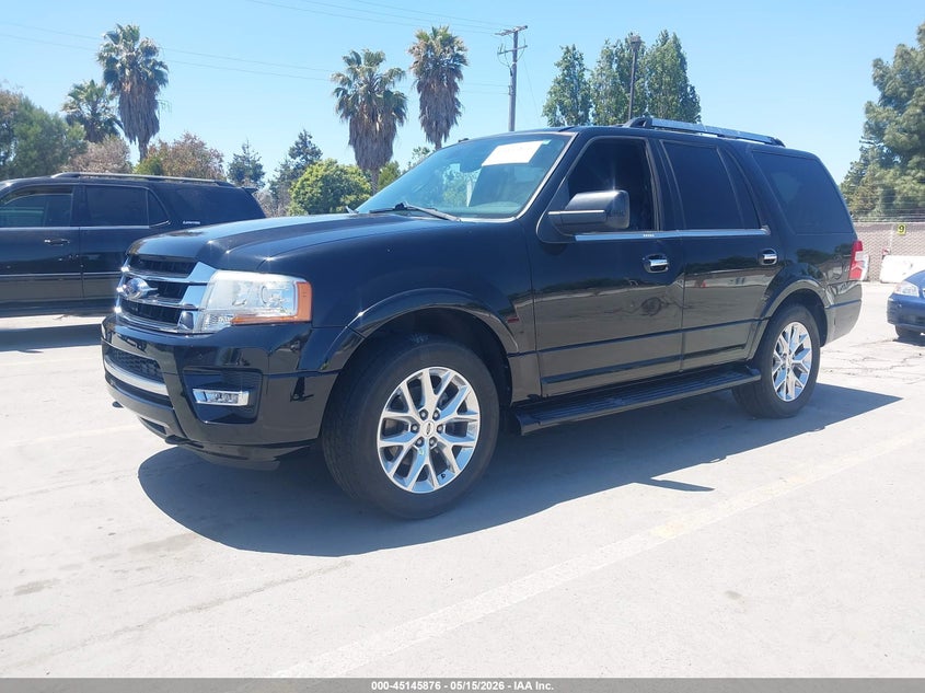 Vin: 1fmju2at6gef52513, lot: 45643515, ford expedition limited 20162