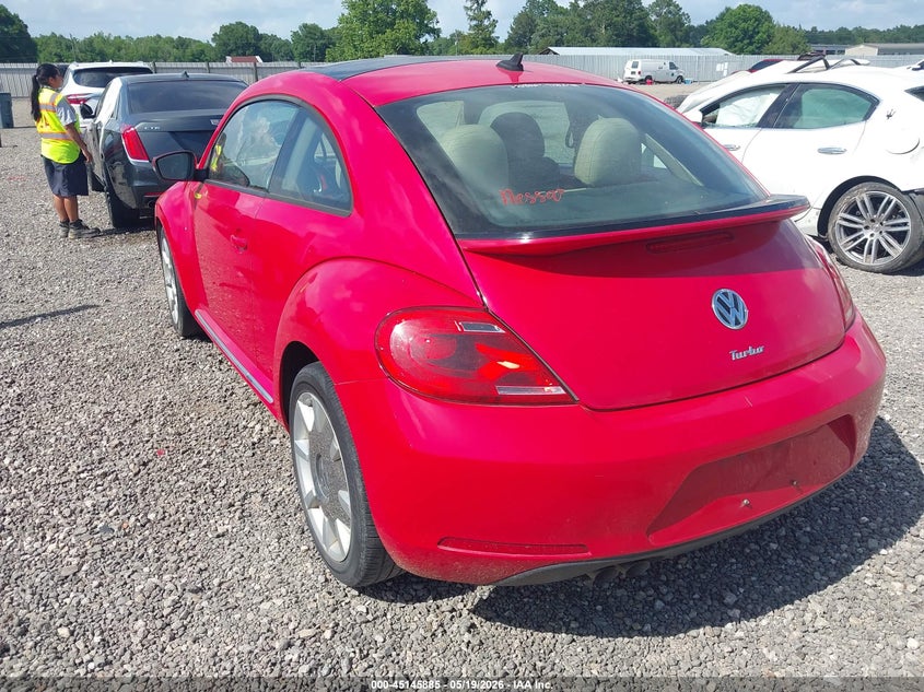 Vin: 3vwj07at5gm617243, lot: 45643524, volkswagen beetle 1.8t sel 20163