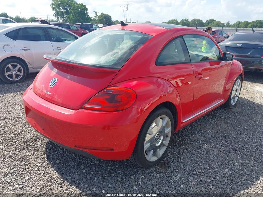 Vin: 3vwj07at5gm617243, lot: 45643524, volkswagen beetle 1.8t sel 20164