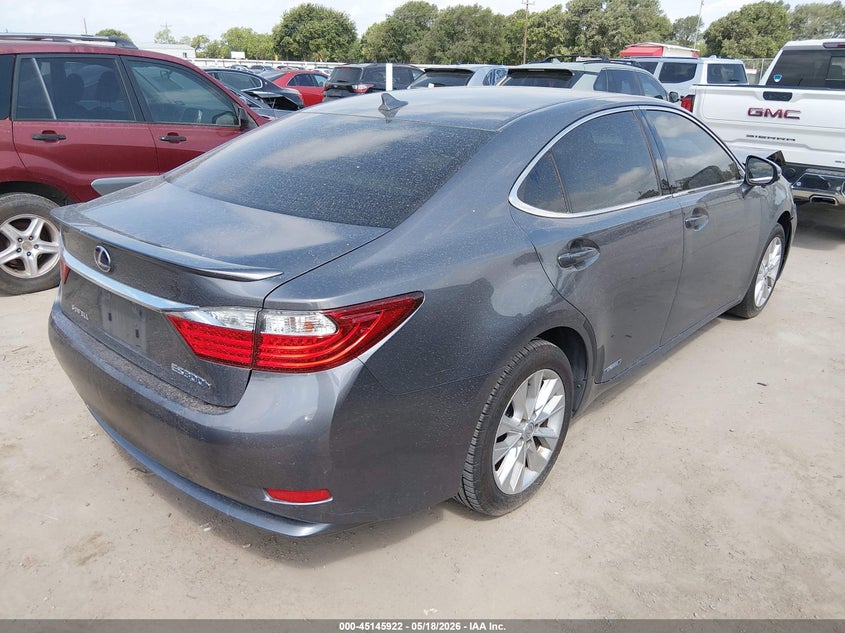 Vin: jthbw1gg7d2007052, lot: 45643561, lexus es 300h 20134