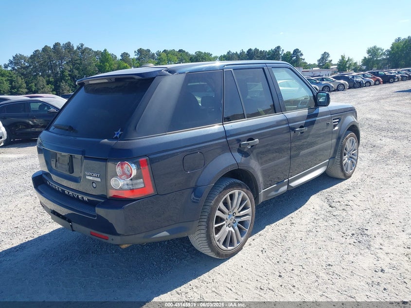 Vin: salsk2d40ba293075, lot: 45643578, land rover range rover sport hse 20114